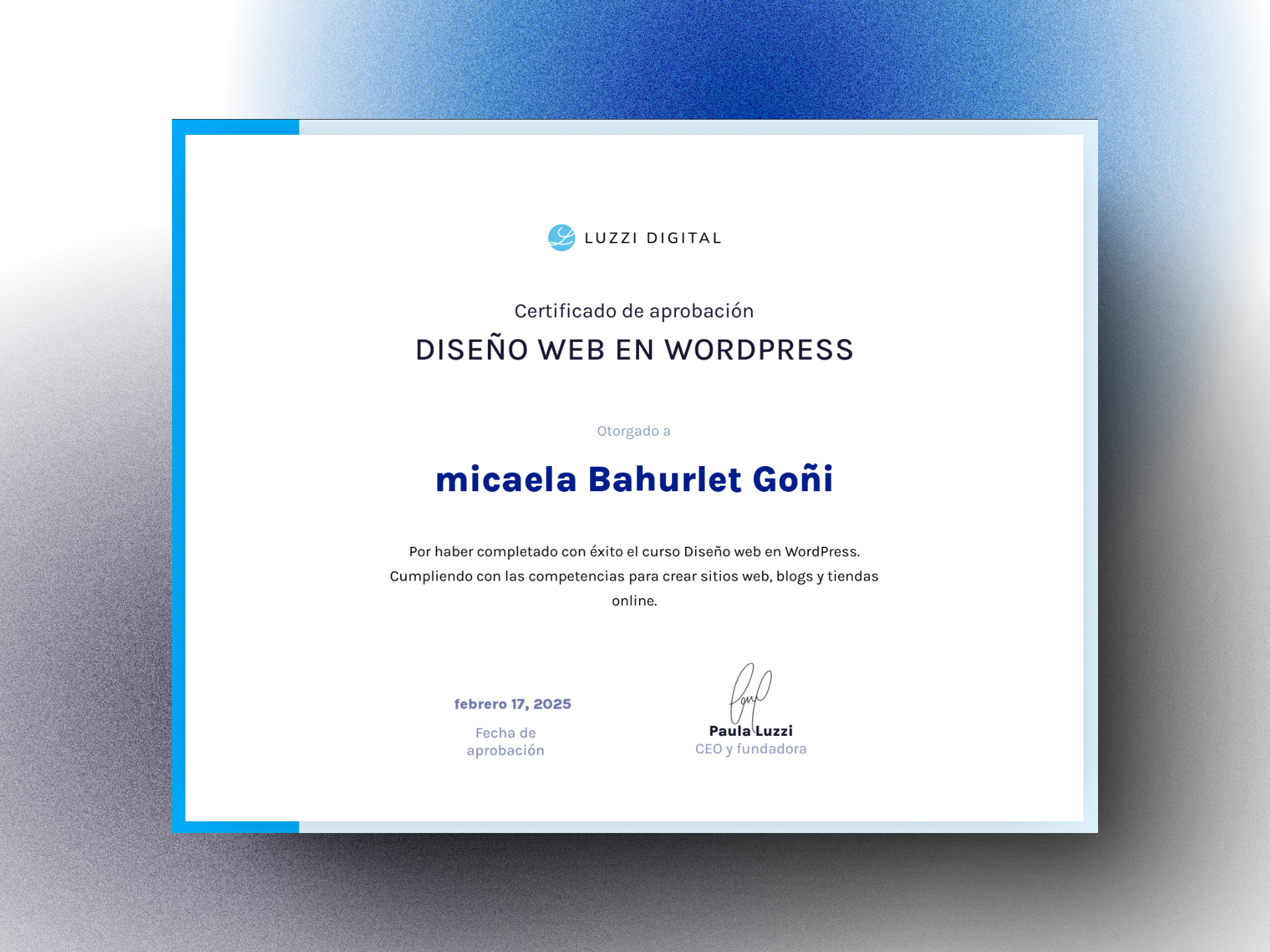 Certificado Wordpress